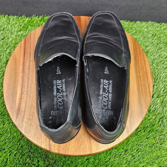 Mephisto Men’s Edlef Loafers Size 10 Black Leather Slip-On Casual Driving Shoes main image 5